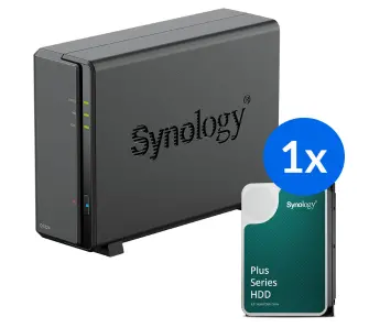 Serwer Synology DS124-12T-10-1 Czarny