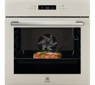 Piekarnik elektryczny Electrolux 700 SenseCook LOE7F31S Termoobieg Termosonda Srebrne szkło