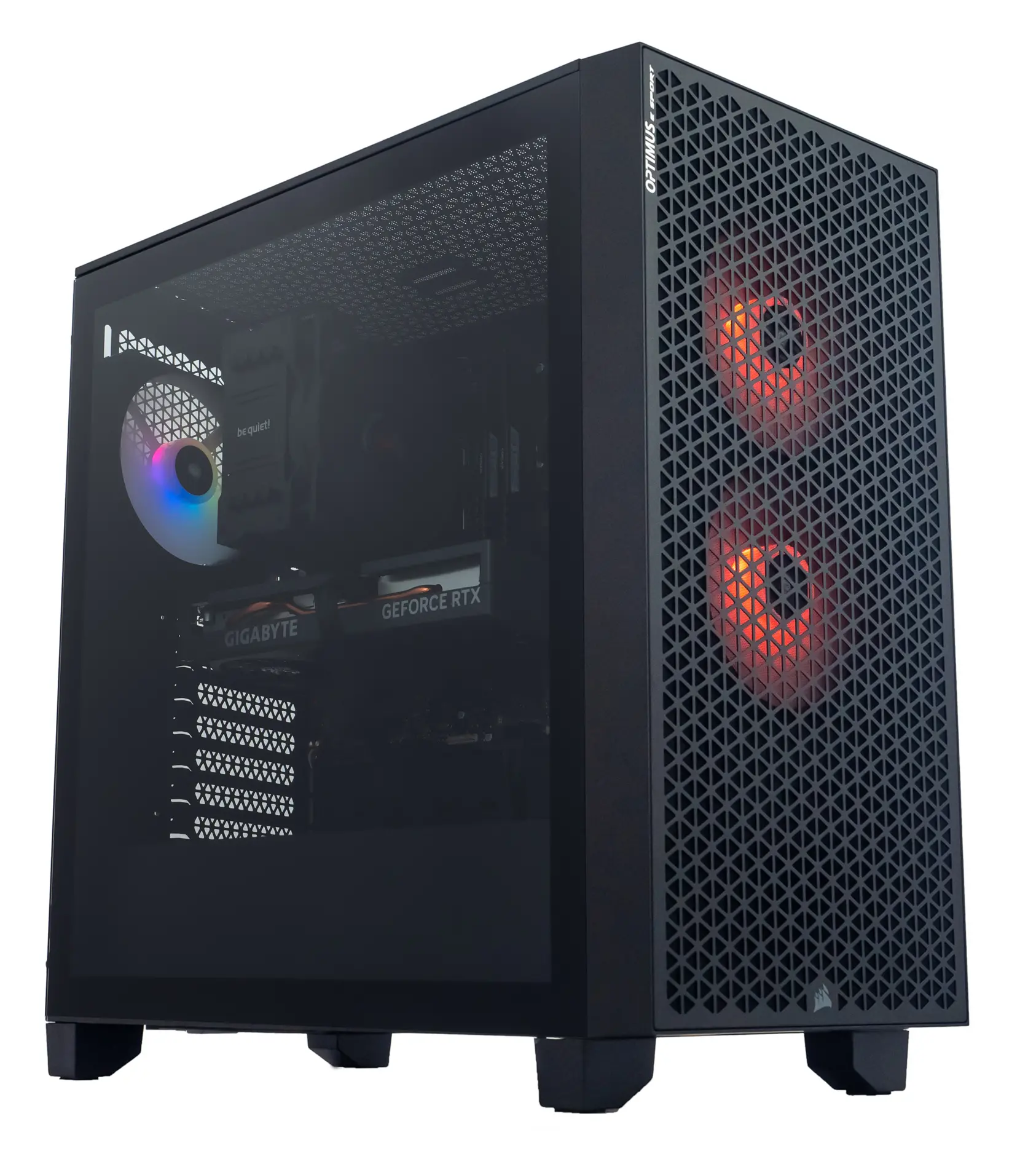 Komputer gamingowy Optimus E-Sport GA520T-CR3 R5 5600X 16GB RAM 1TB Dysk SSD RTX4060 Win11