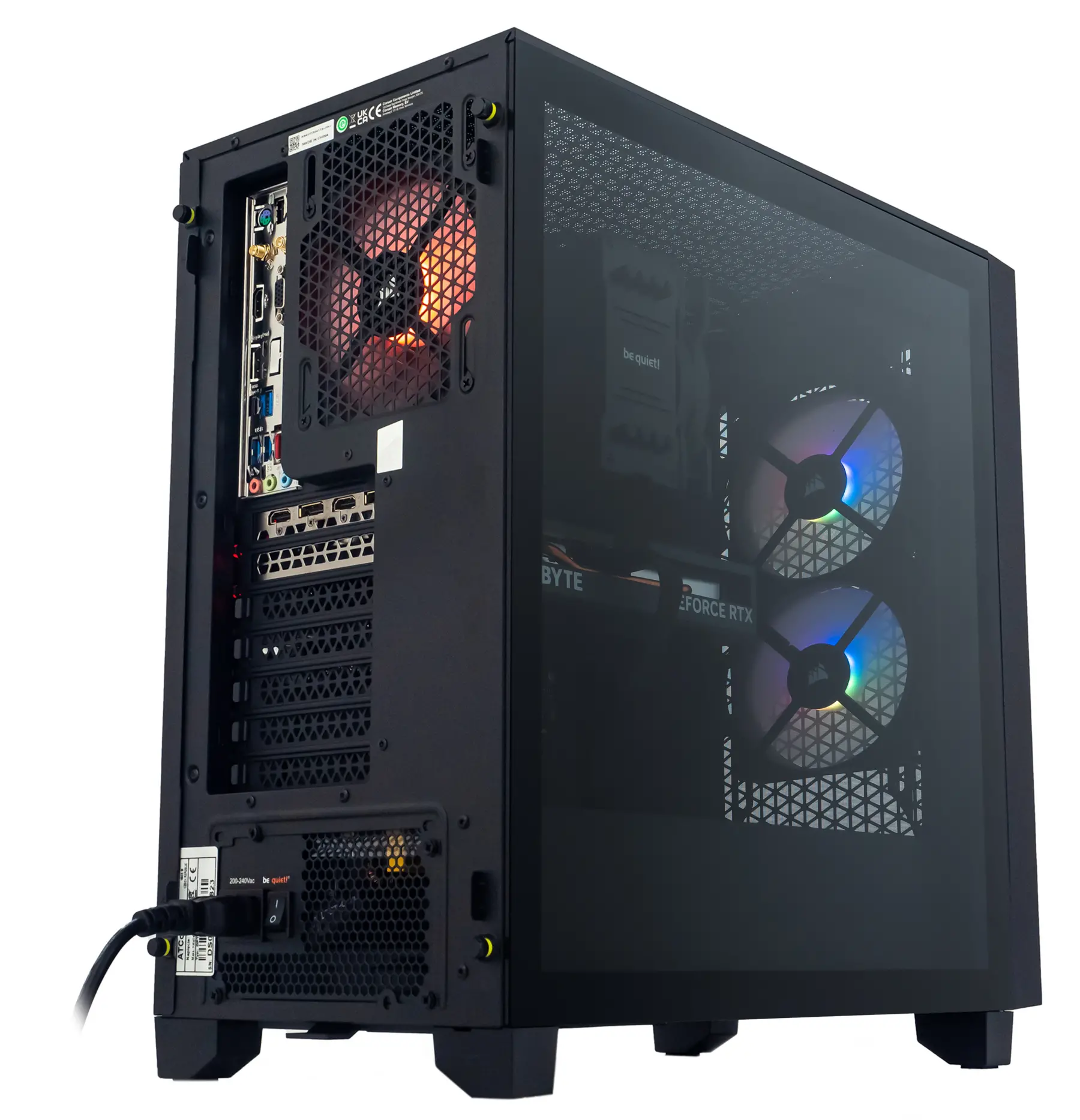 Komputer gamingowy Optimus E-Sport GA520T-CR3 R5 5600X 16GB RAM 1TB Dysk SSD RTX4060 Win11