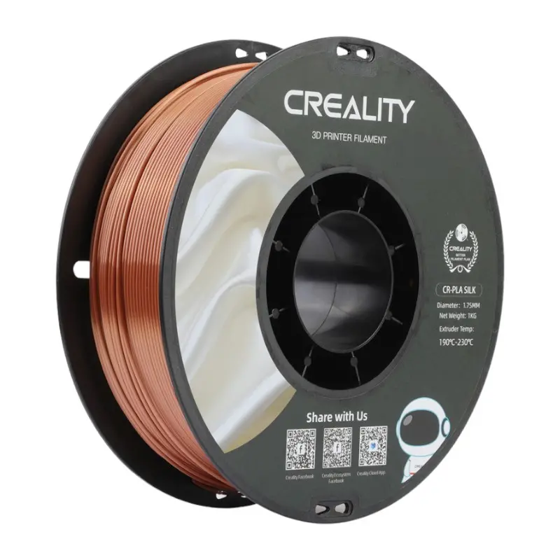 Filament Creality CR-Silk PLA 1,75mm Miedziany