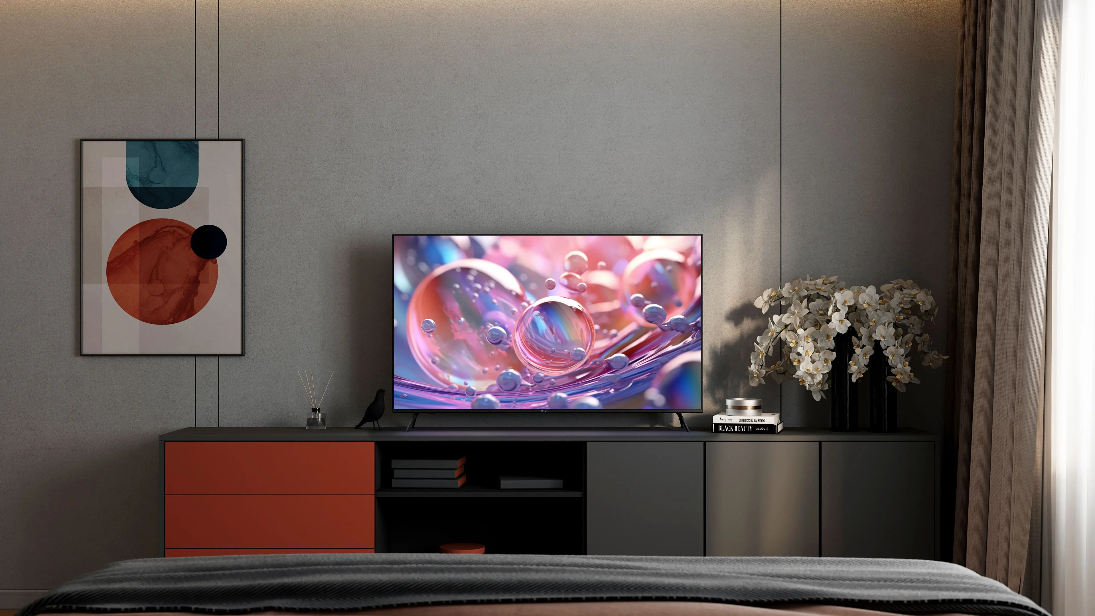 Telewizor KIVI 50U760QB 50" LED 4K Android TV DVB-T2
