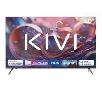 Telewizor KIVI 50U760QB 50" LED 4K Android TV DVB-T2