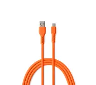 Colorum USB-A do USB-C 3A CK60AC 1,8m Pomarańczowy