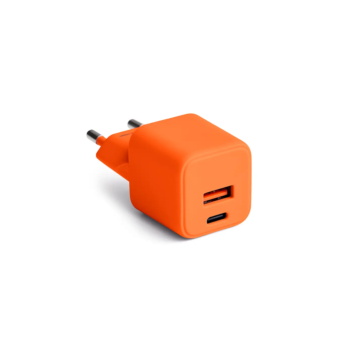 Ładowarka sieciowa Colorum USB-A USB-C Pomarańczowy