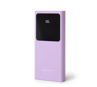 Powerbank Colorum CPB10-02 Lavenda 10000mAh 22,5W Żółty Fioletowy