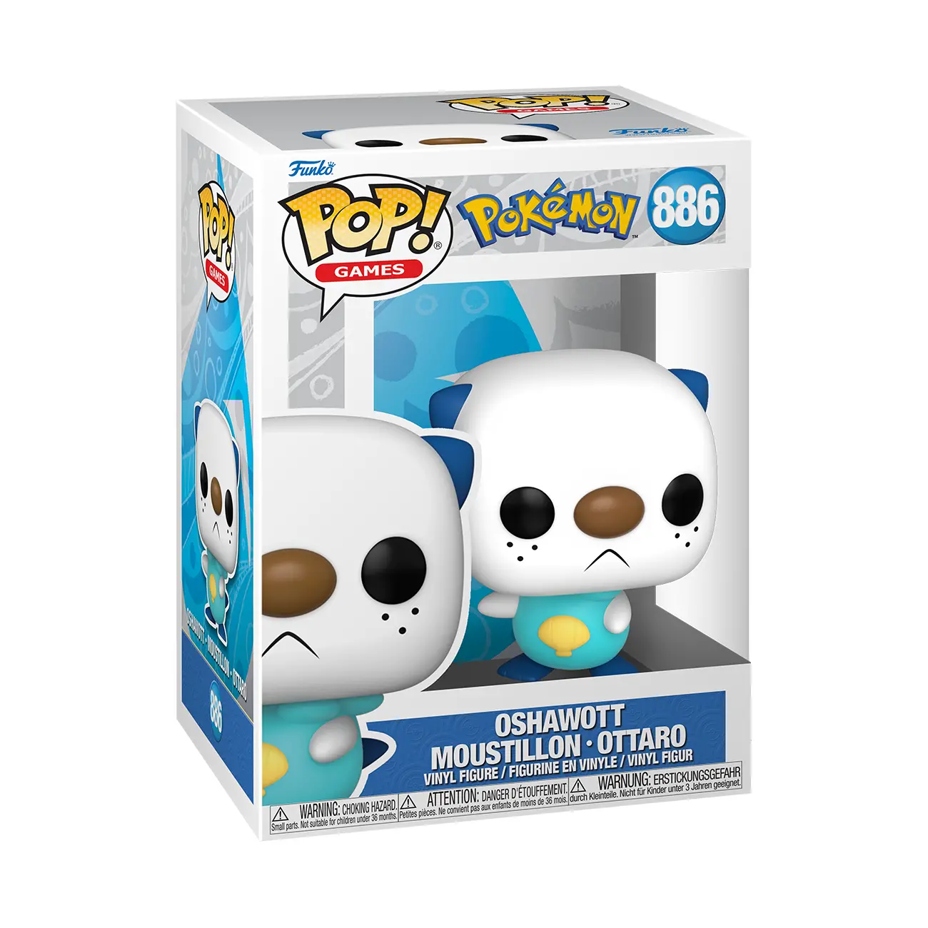 Figurka Funko Pop Games Pokemon Oshawott