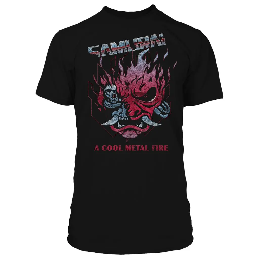 Koszulka J!nx Cyberpunk 2077 Chrome Samurai Premium T-shirt XL