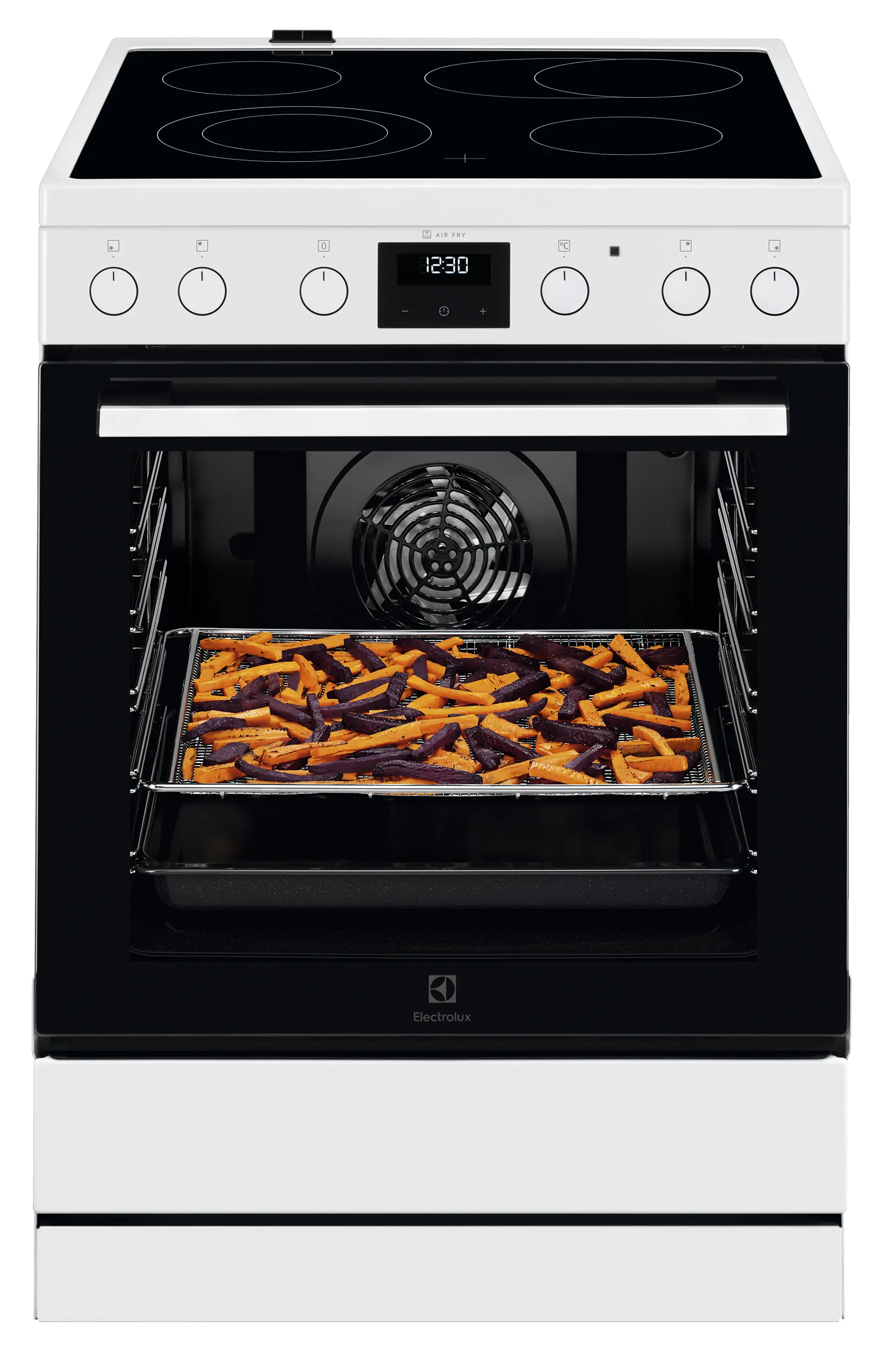 Kuchnia elektryczna Electrolux 500 LKR64022AW Termoobieg AirFry