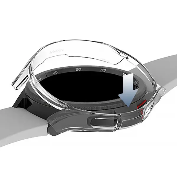 Etui Araree Nukin do Galaxy Watch6 Classic 47mm Przeźroczysty