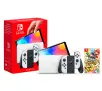 Konsola Nintendo Switch OLED Biały + Super Mario Party Jamboree