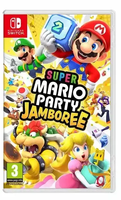 Konsola Nintendo Switch OLED Biały + Super Mario Party Jamboree