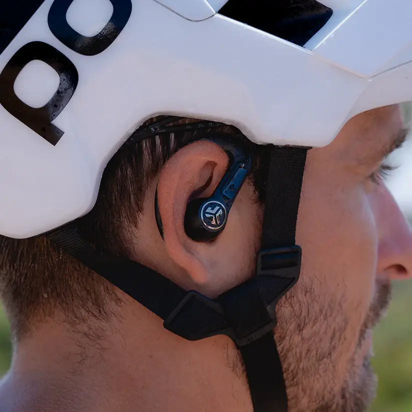Słuchawki bezprzewodowe JLab Jbuds Epic Sport ANC 3 Dokanałowe Bluetooth 5.2 Czarny
