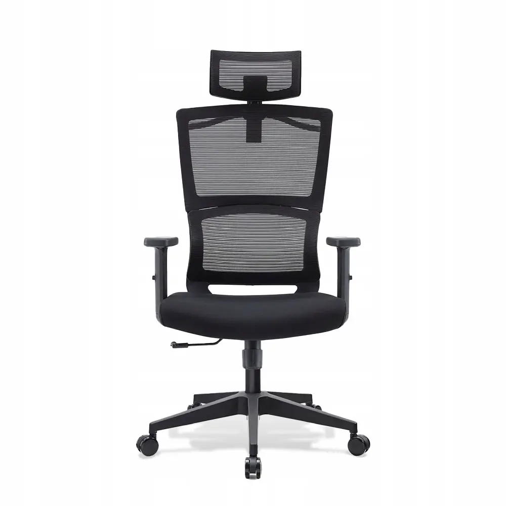 Fotel Black Point Oribu Biurowy do 150kg Tkanina Czarny