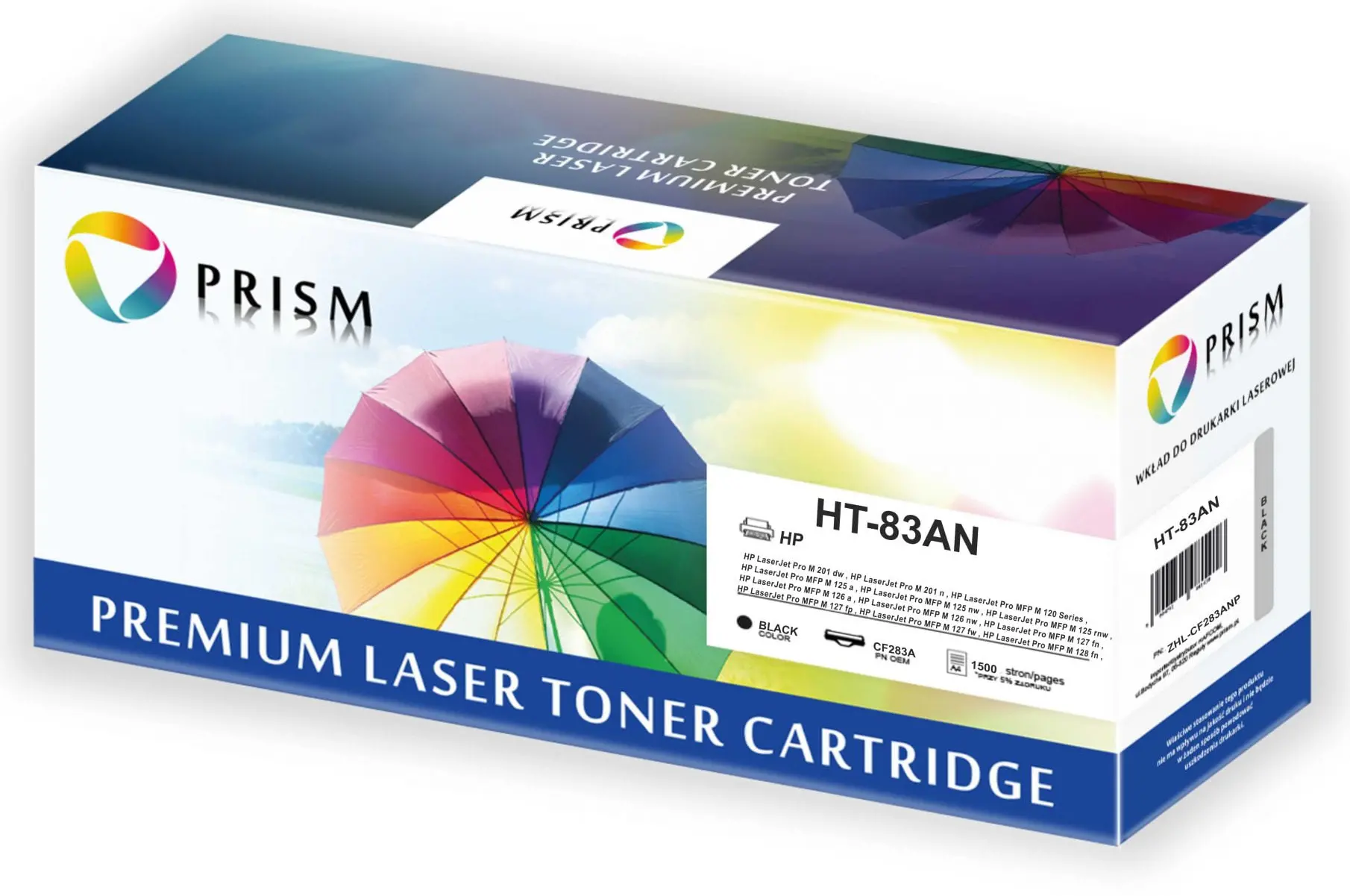 Toner Prism ZHL-CF283ANP (zamiennik 83A CF283A) Czarny