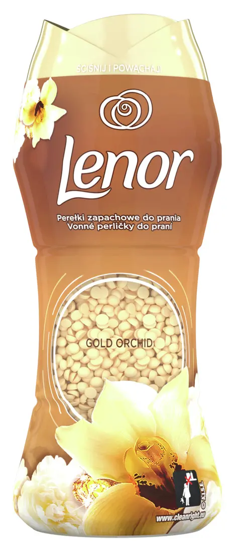 Zapach do pralki Lenor Perełki Gold Orchid 210g
