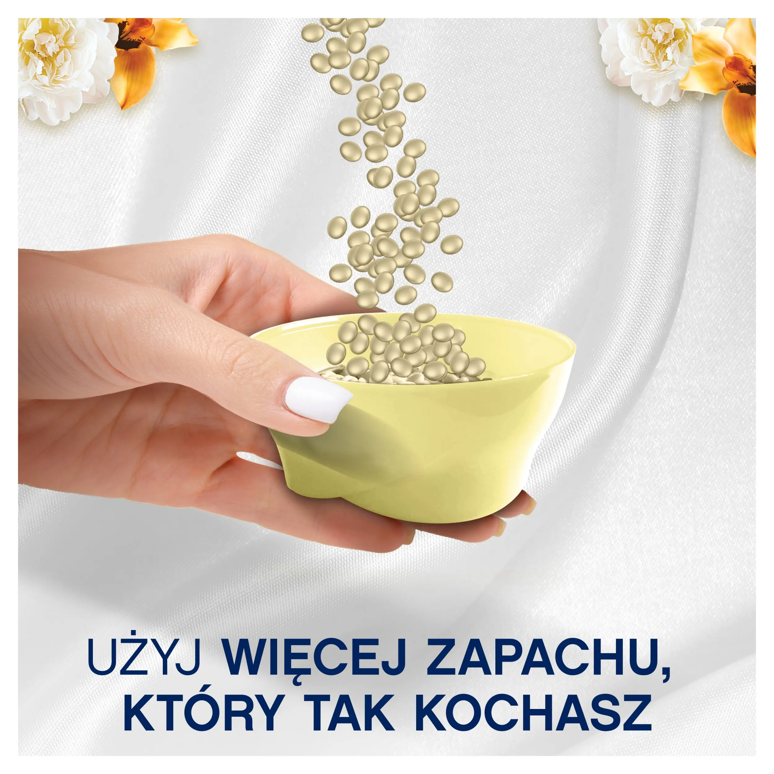 Zapach do pralki Lenor Perełki Gold Orchid 210g