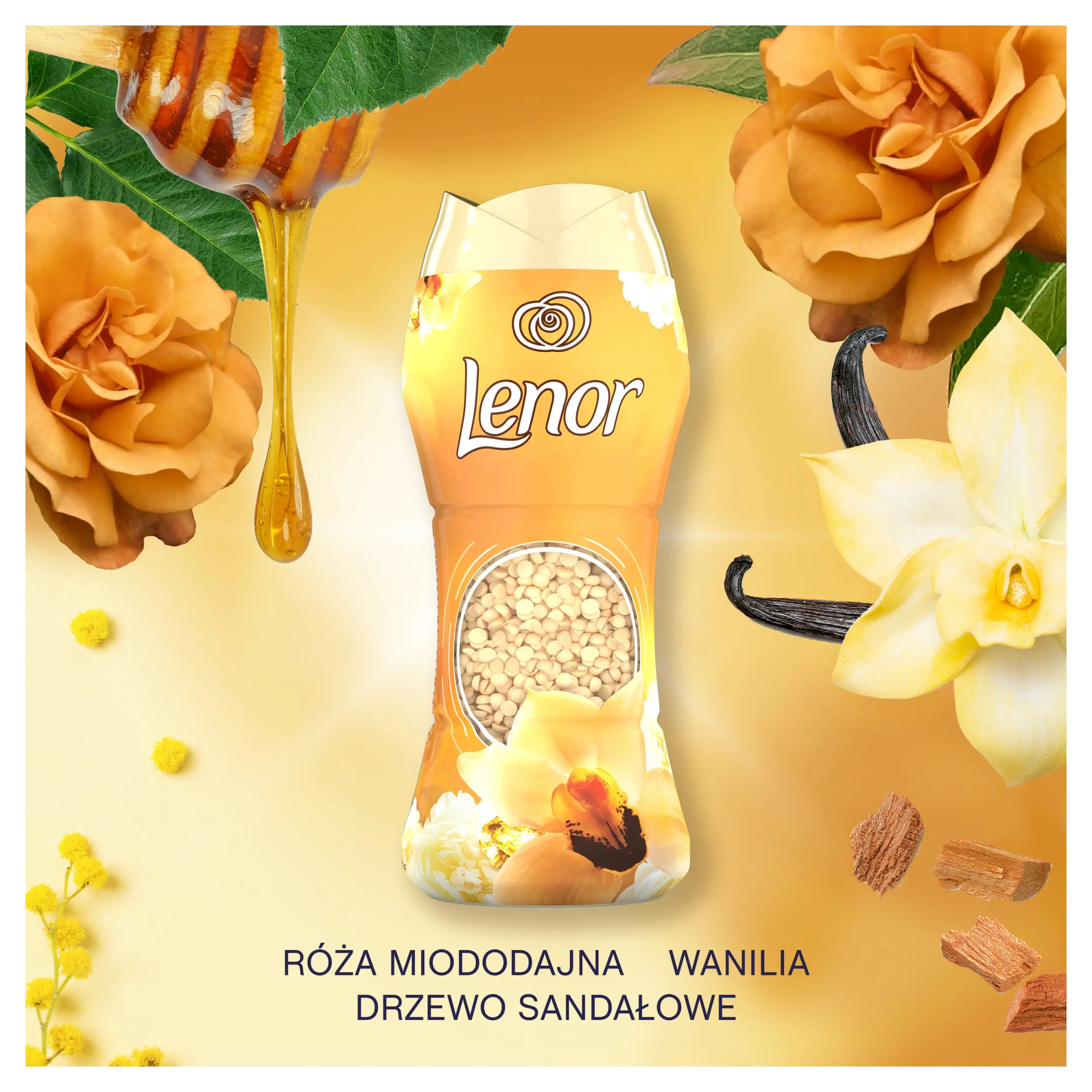 Zapach do pralki Lenor Perełki Gold Orchid 210g