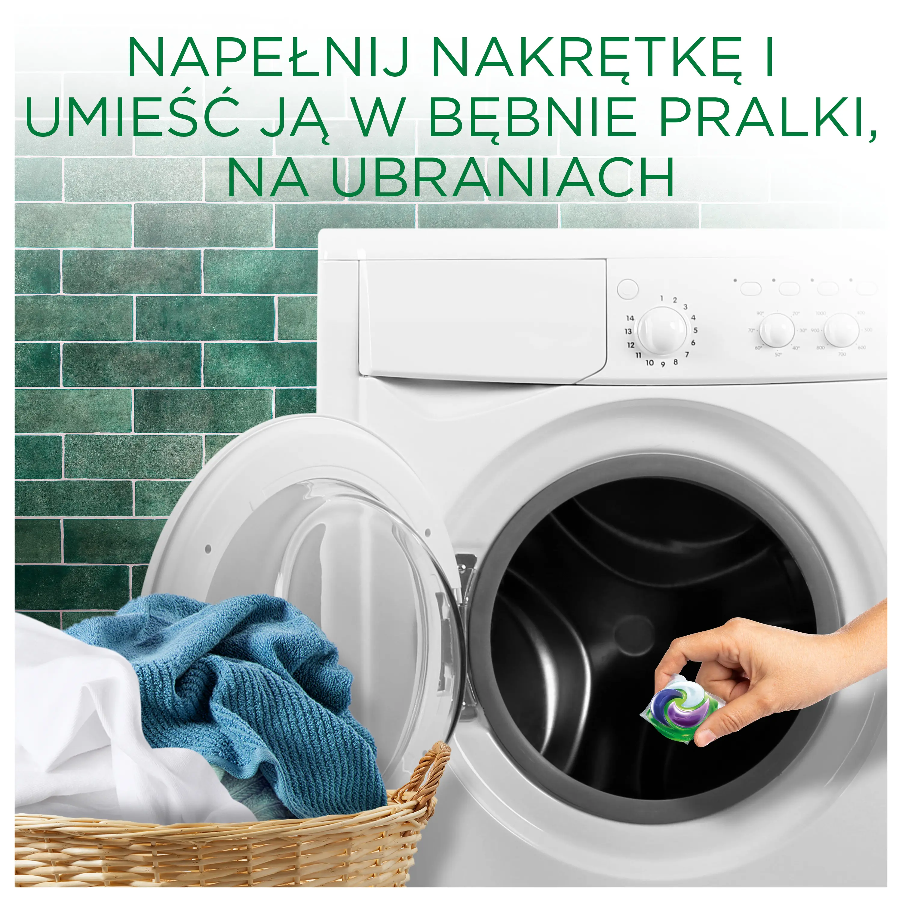Kapsułki do prania Ariel Complete Fiber Protection 40szt.