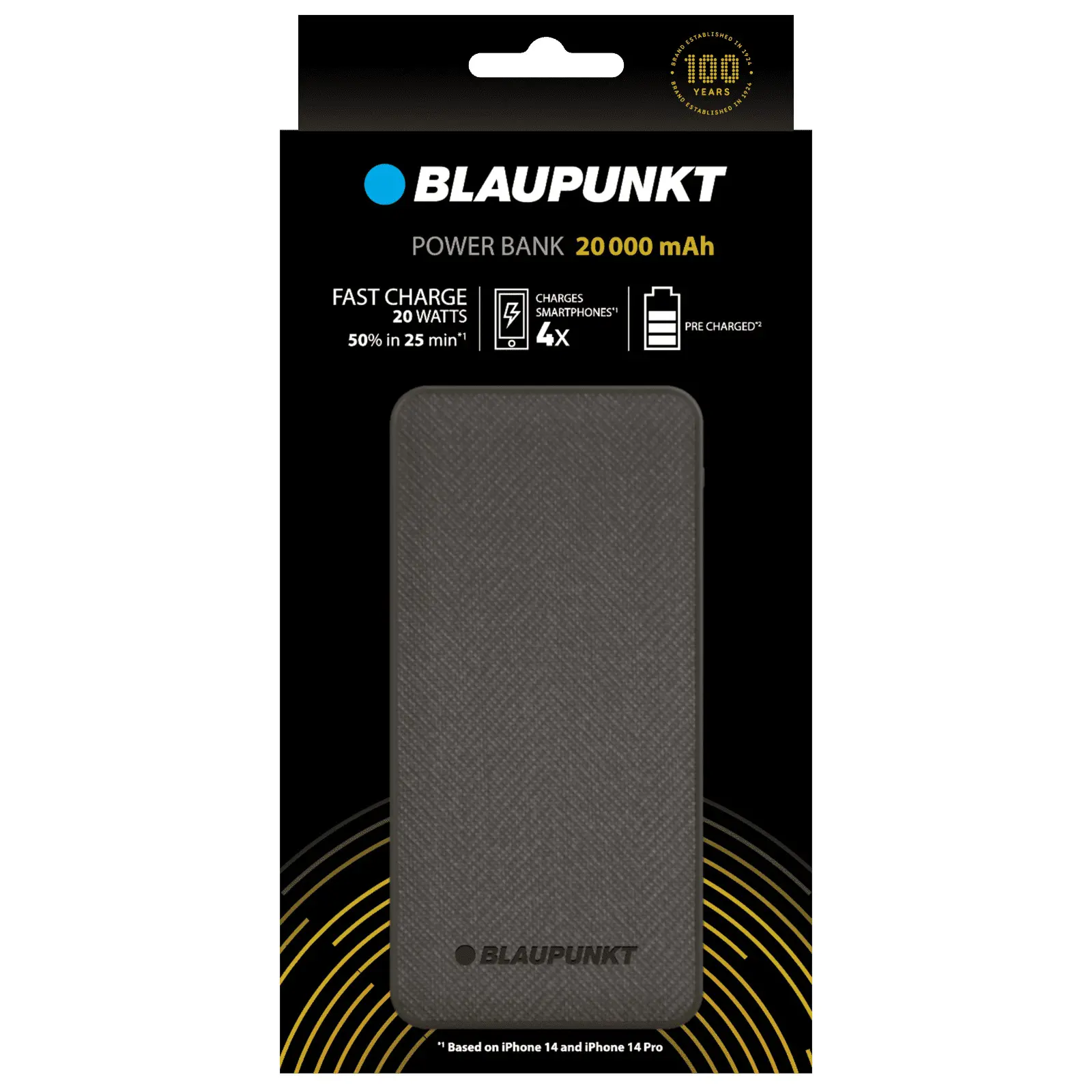 Powerbank Blaupunkt BL-120PB 20000mAh 20W Czarny