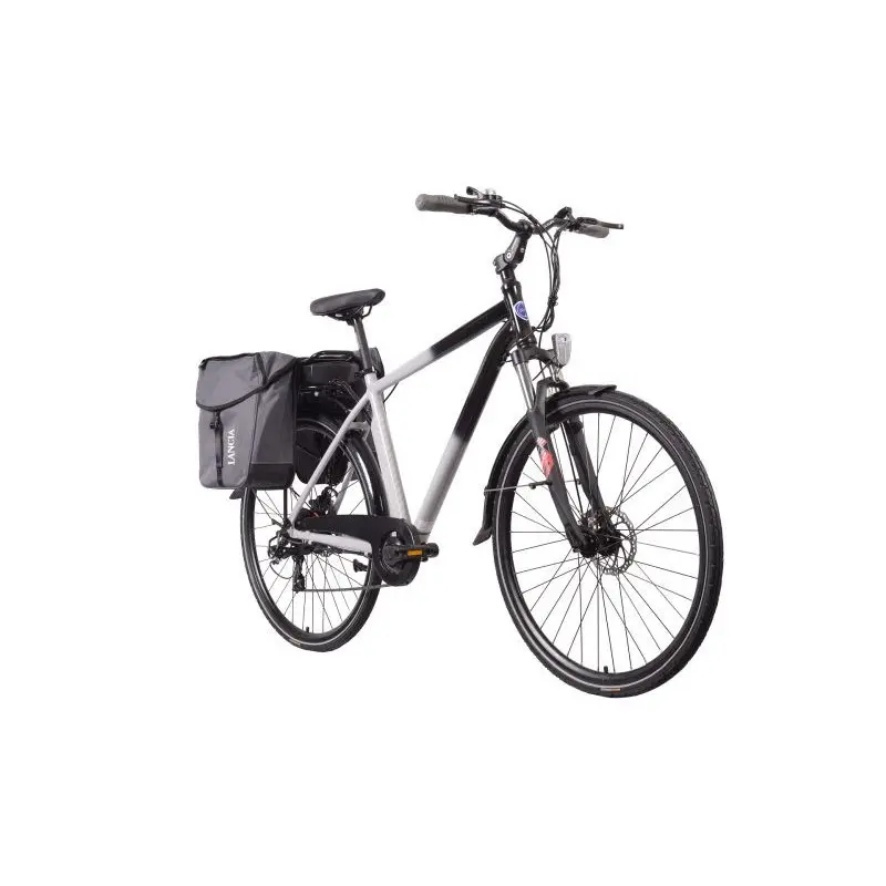 Rower elektryczny Lancia YPSILON ESTRO Szaro-czarny