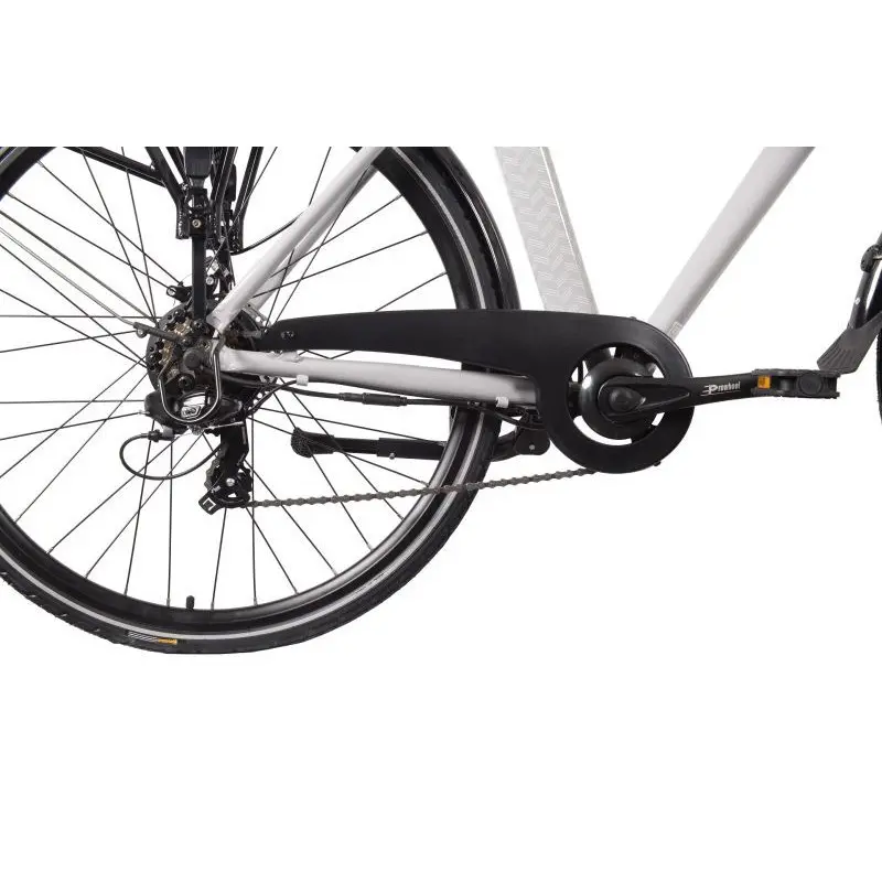 Rower elektryczny Lancia YPSILON ESTRO Szaro-czarny