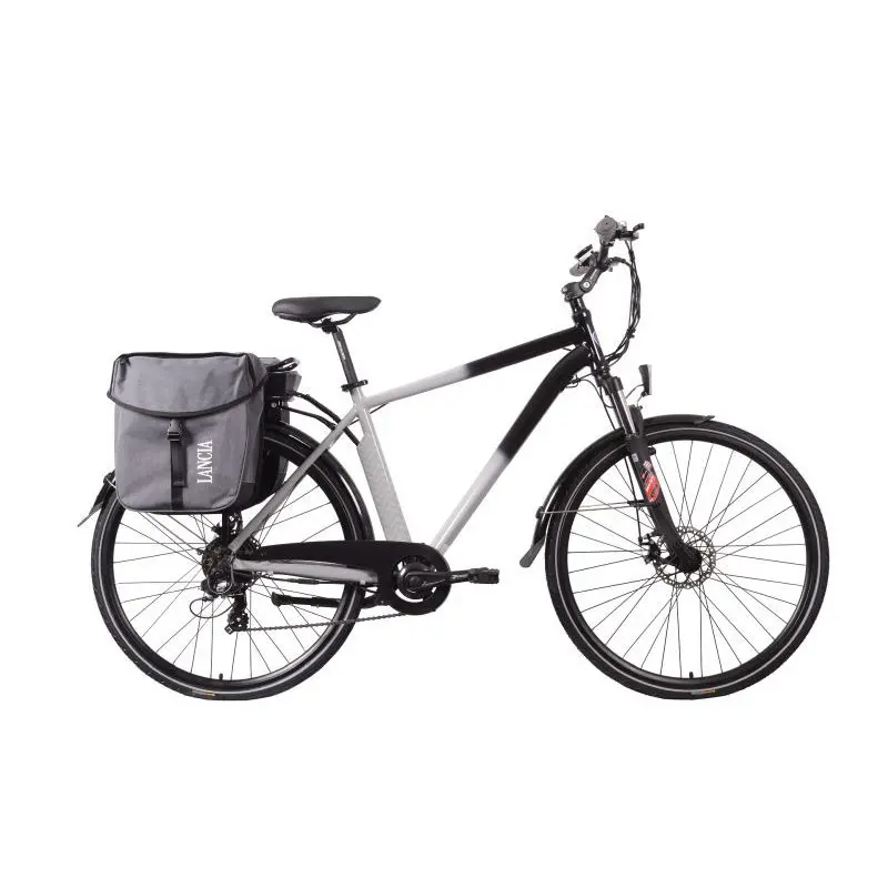 Rower elektryczny Lancia YPSILON ESTRO Szaro-czarny