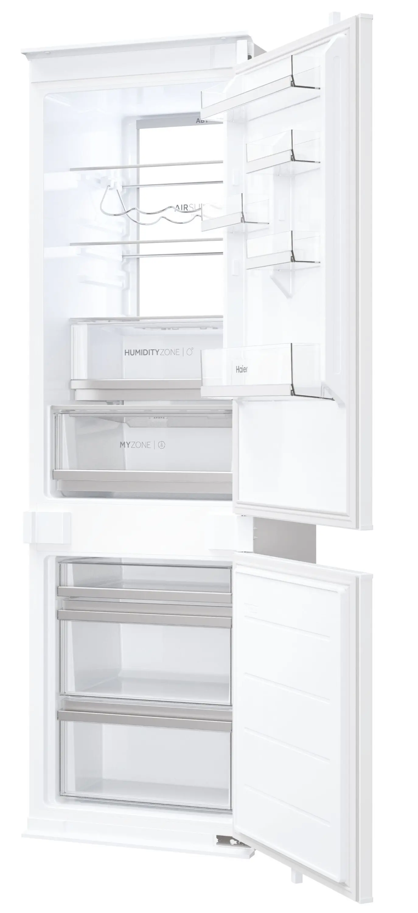 Lodówka Haier ID Series 6 HBW7518CF Pełny No Frost 177cm Szuflada z kontrolą wilgotności Zdalne sterowanie