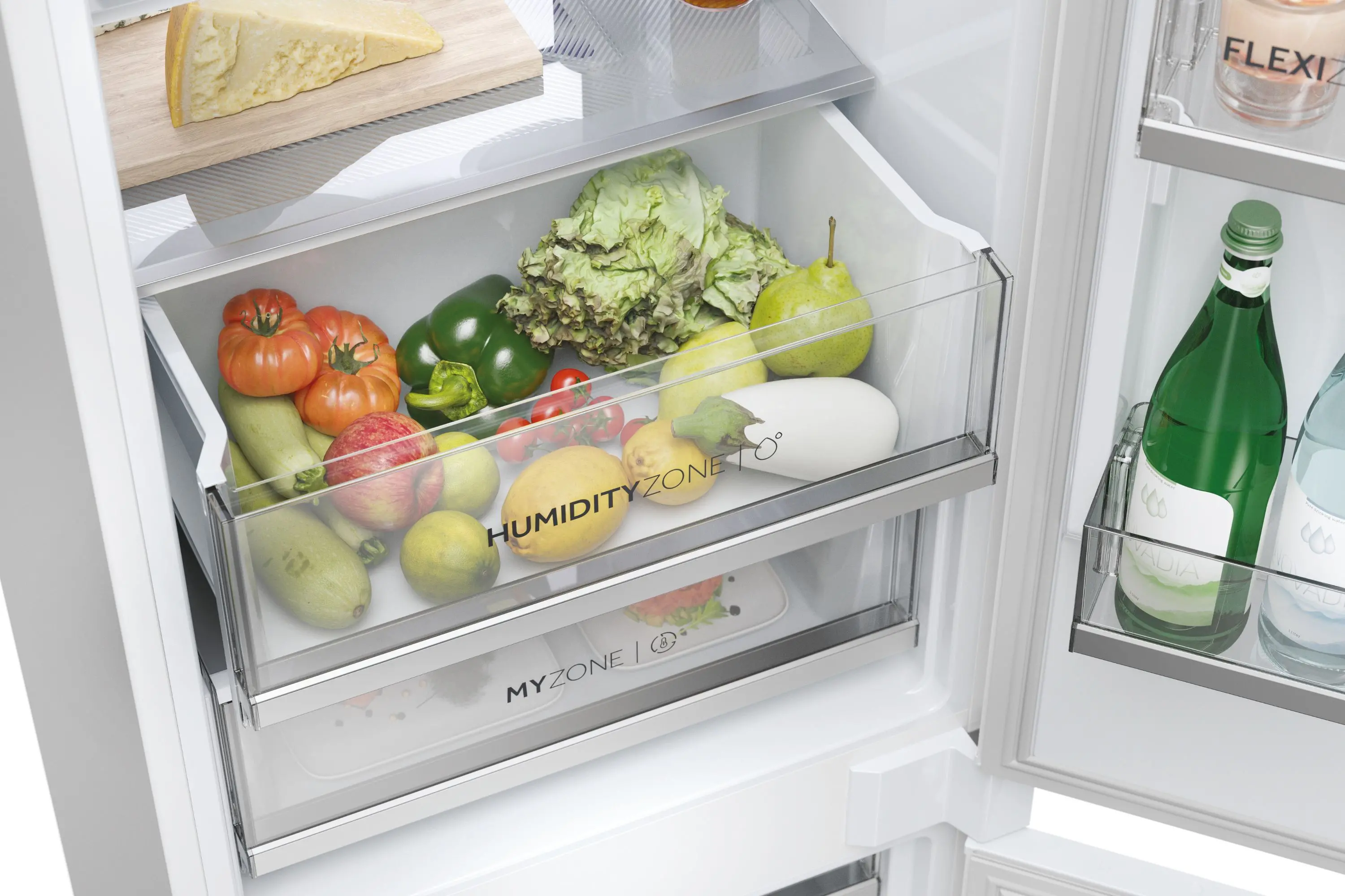 Lodówka Haier ID Series 6 HBW7518CF Pełny No Frost 177cm Szuflada z kontrolą wilgotności Zdalne sterowanie