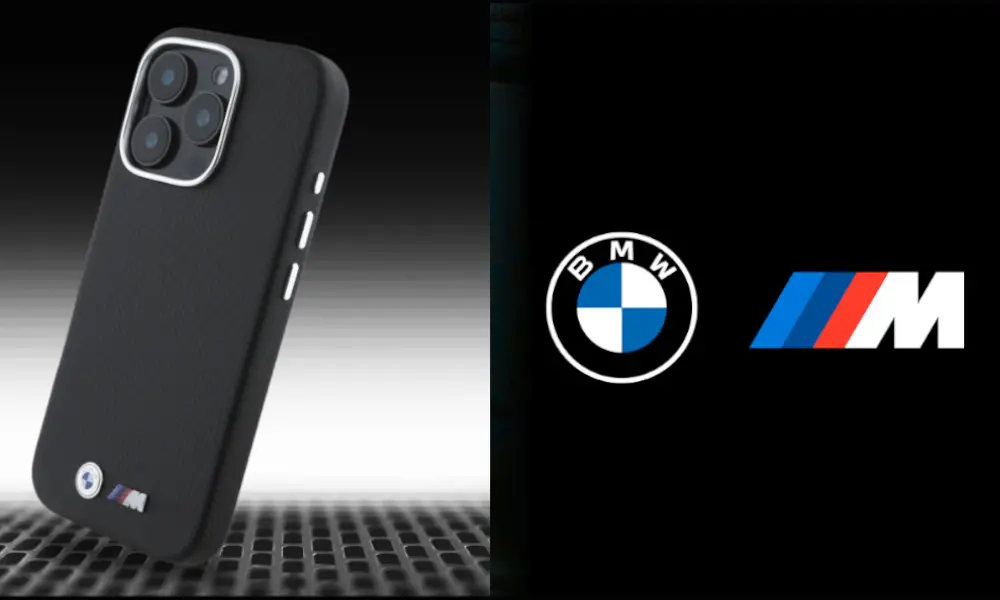 Etui BMW M Edition Kevlar wrapped metal do iPhone 16 Pro Czarny