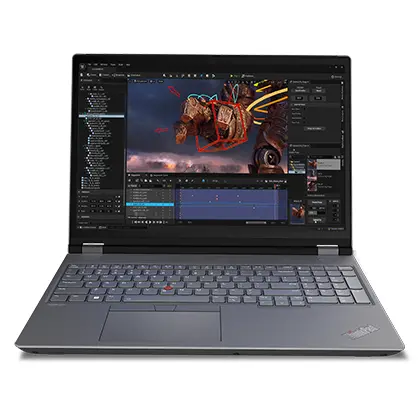 Laptop biznesowy Lenovo ThinkPad P16 Gen 2 16" 165Hz i7-13700HX 32GB RAM 1TB Dysk SSD RTX2000 Win11 Pro Szary
