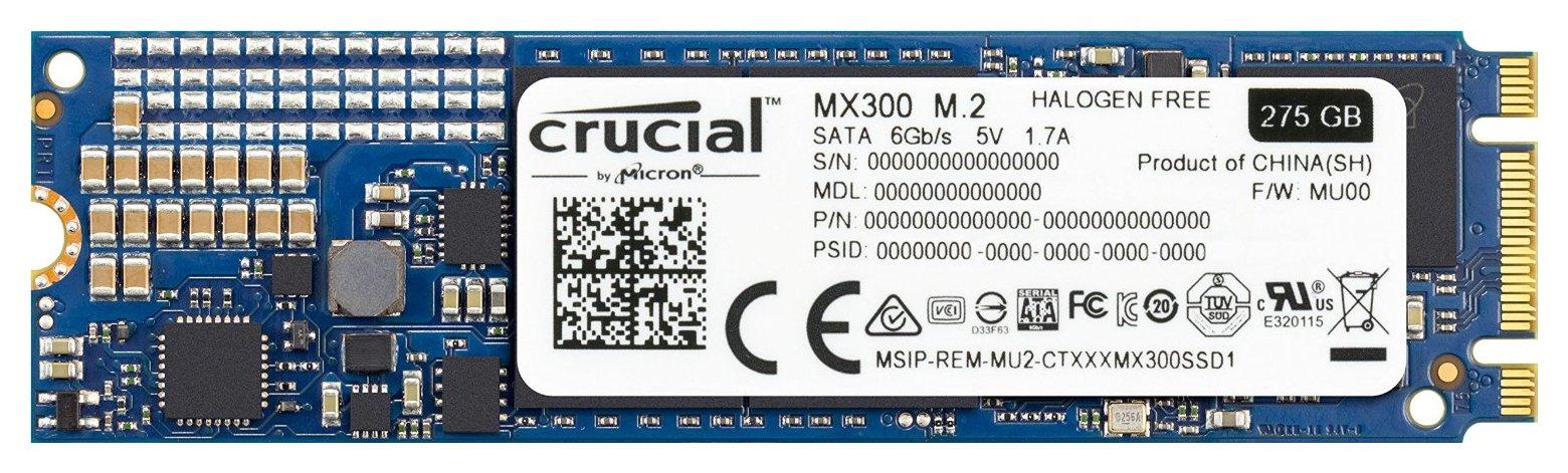 Dysk SSD Crucial MX300 275 GB M.2 (2280)