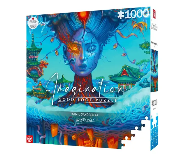 Puzzle Good Loot Kamil Jakóbczak Fudżi / Fuji Imagination Puzzle 1000 elementów