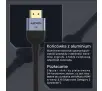 Kabel HDMI Unitek C11086GY01-2M HDMI 2.1 8K 60Hz 2m Czarny