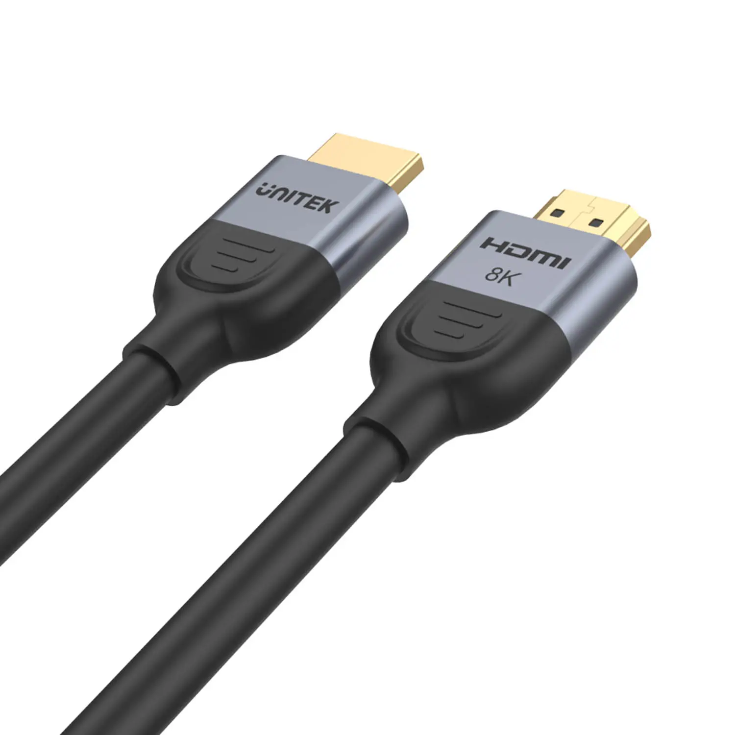 Kabel HDMI Unitek C11086GY01-2M HDMI 2.1 8K 60Hz 2m Czarny
