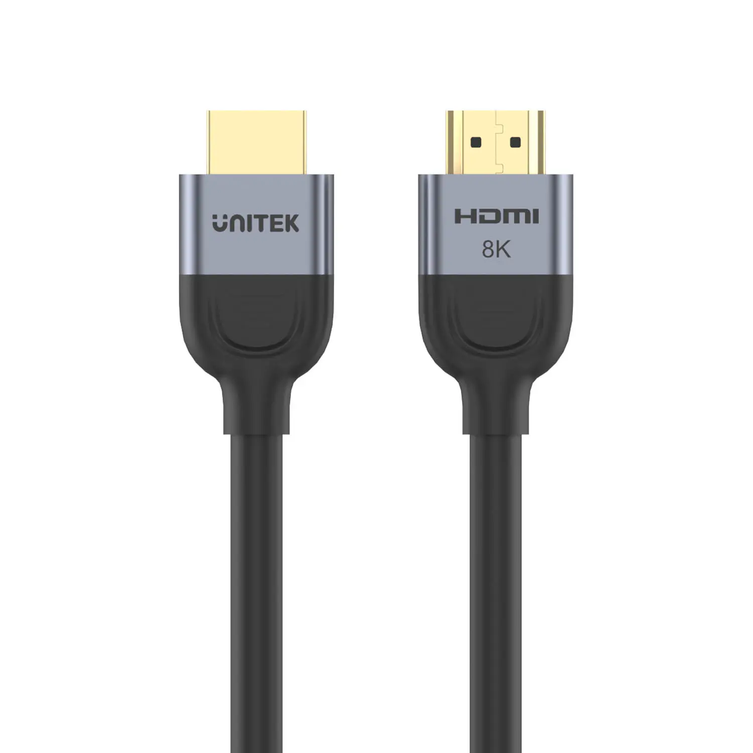 Kabel HDMI Unitek C11086GY01-2M HDMI 2.1 8K 60Hz 2m Czarny