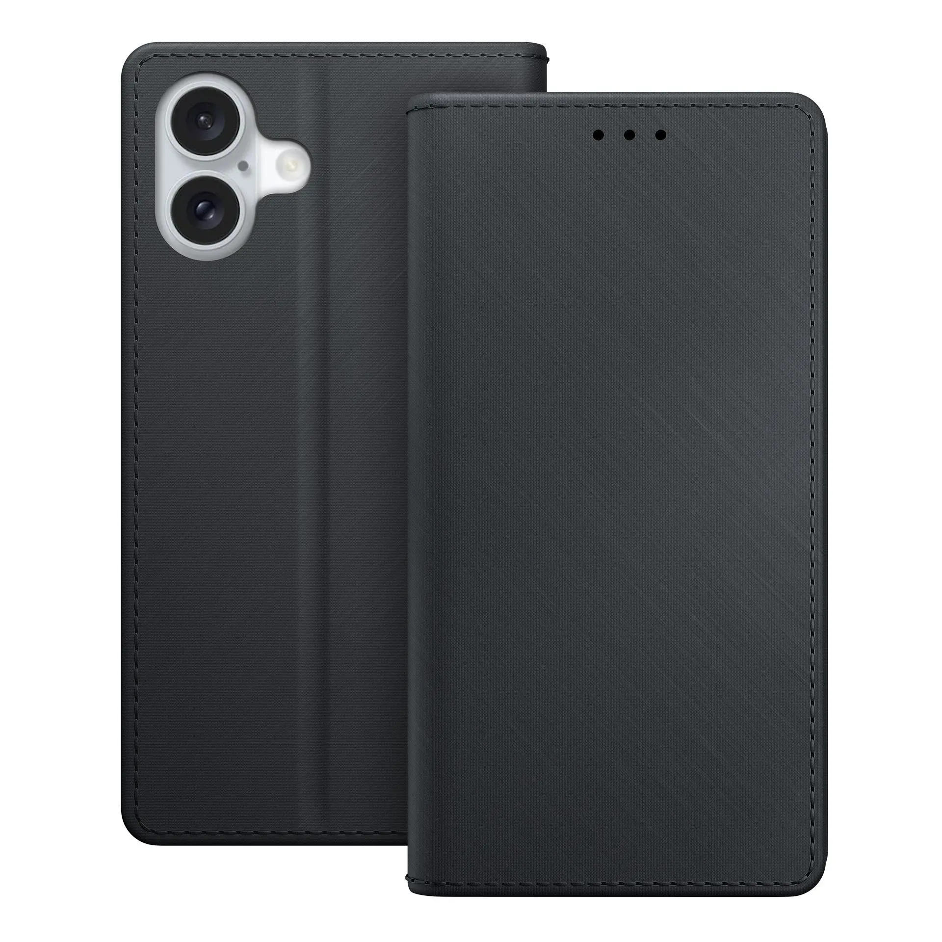 Etui 3mk Wallet Case do iPhone 16 Czarny