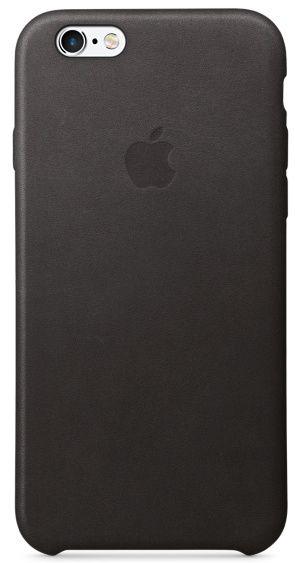 Apple Leather Case iPhone 6/6S MKXW2ZM/A (czarny)