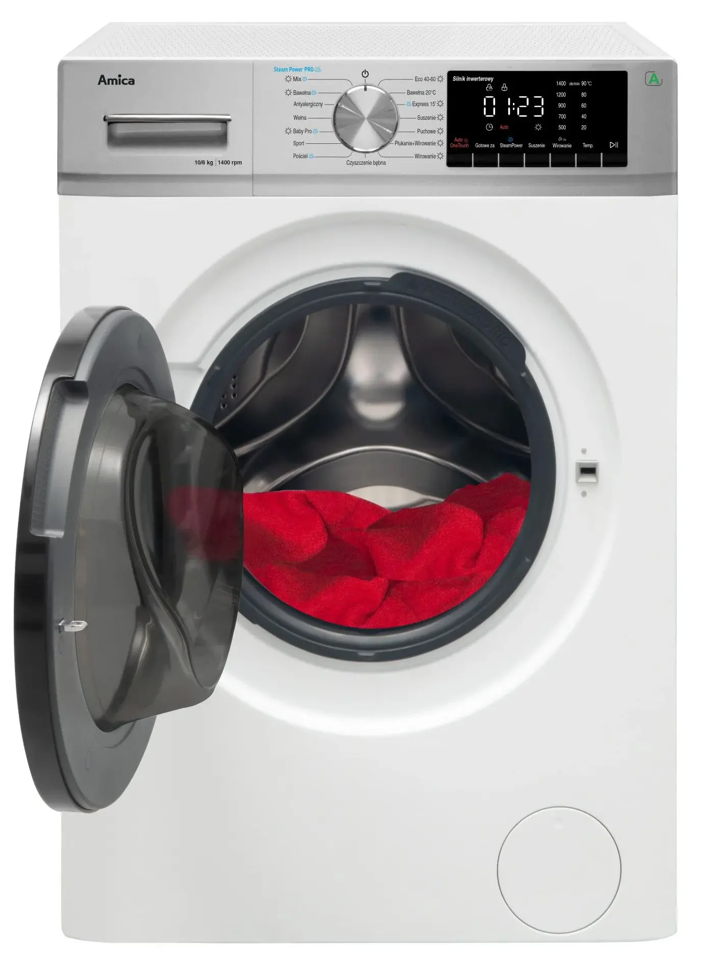 Pralko-suszarka Amica A2WDC10614DLiStD 51cm 10kg/6kg