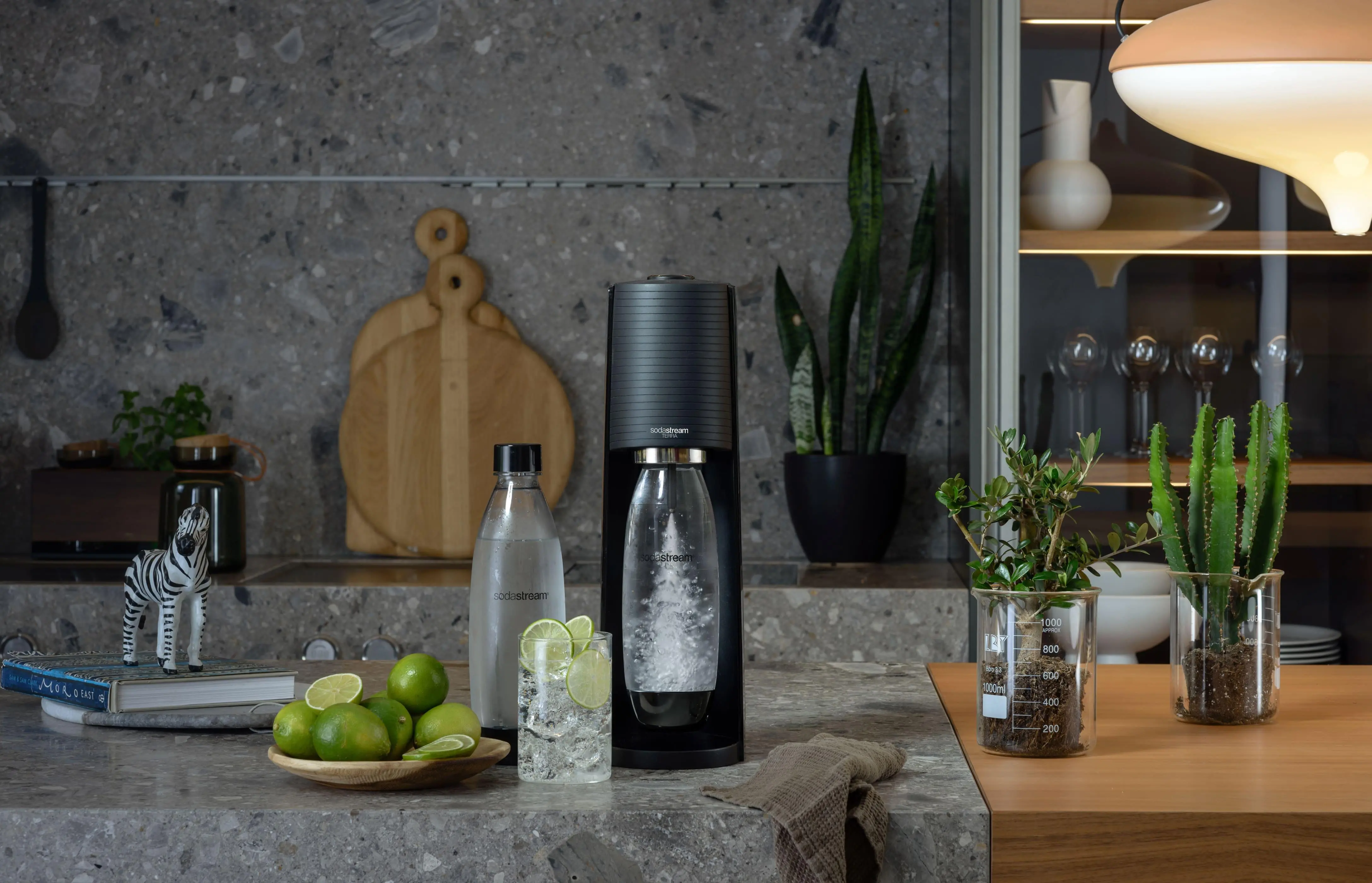 Saturator Sodastream Terra + 2 butelki + syrop Pepsi Zero Cukru