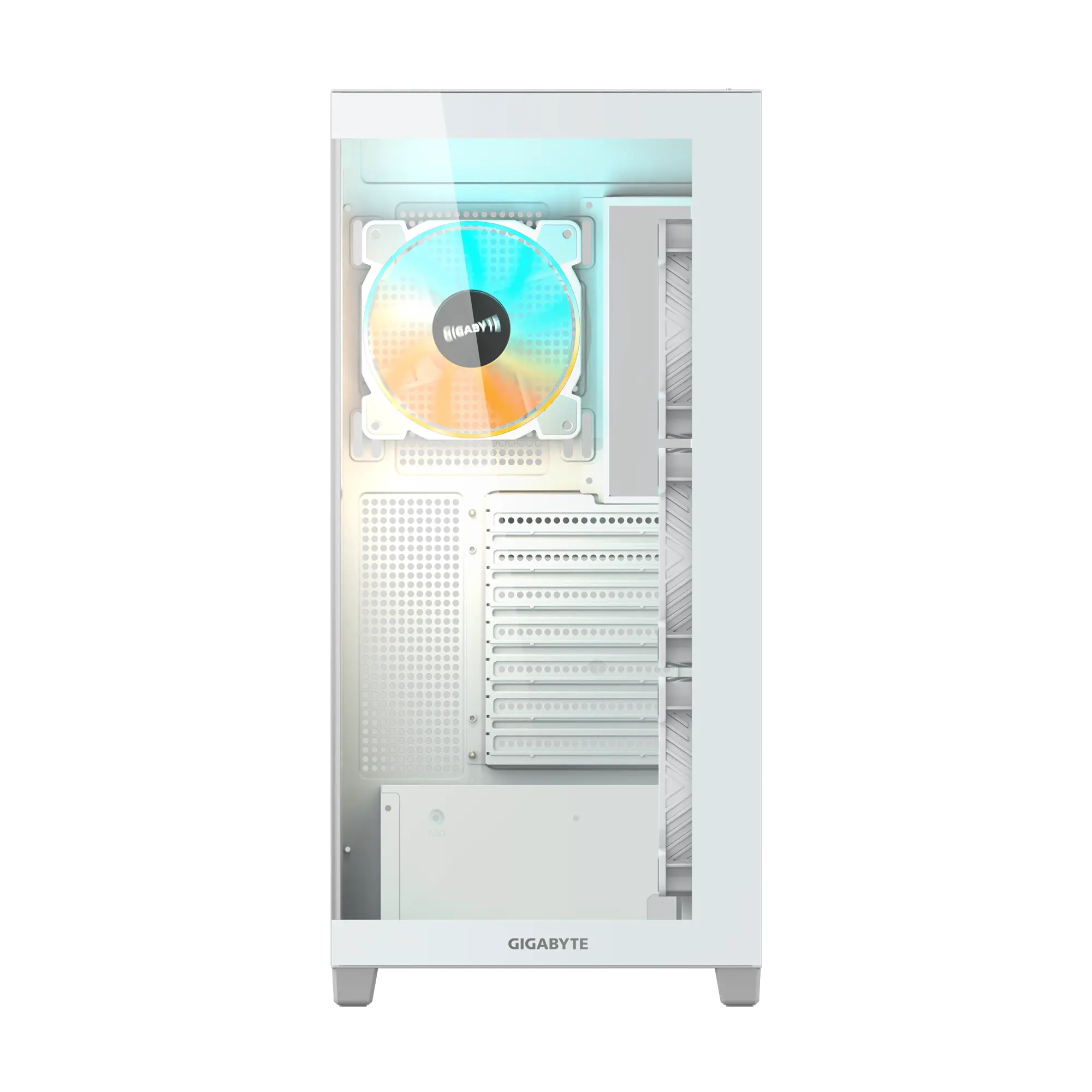 Obudowa Gigabyte C500 Panoramic Stealth Ice Biały