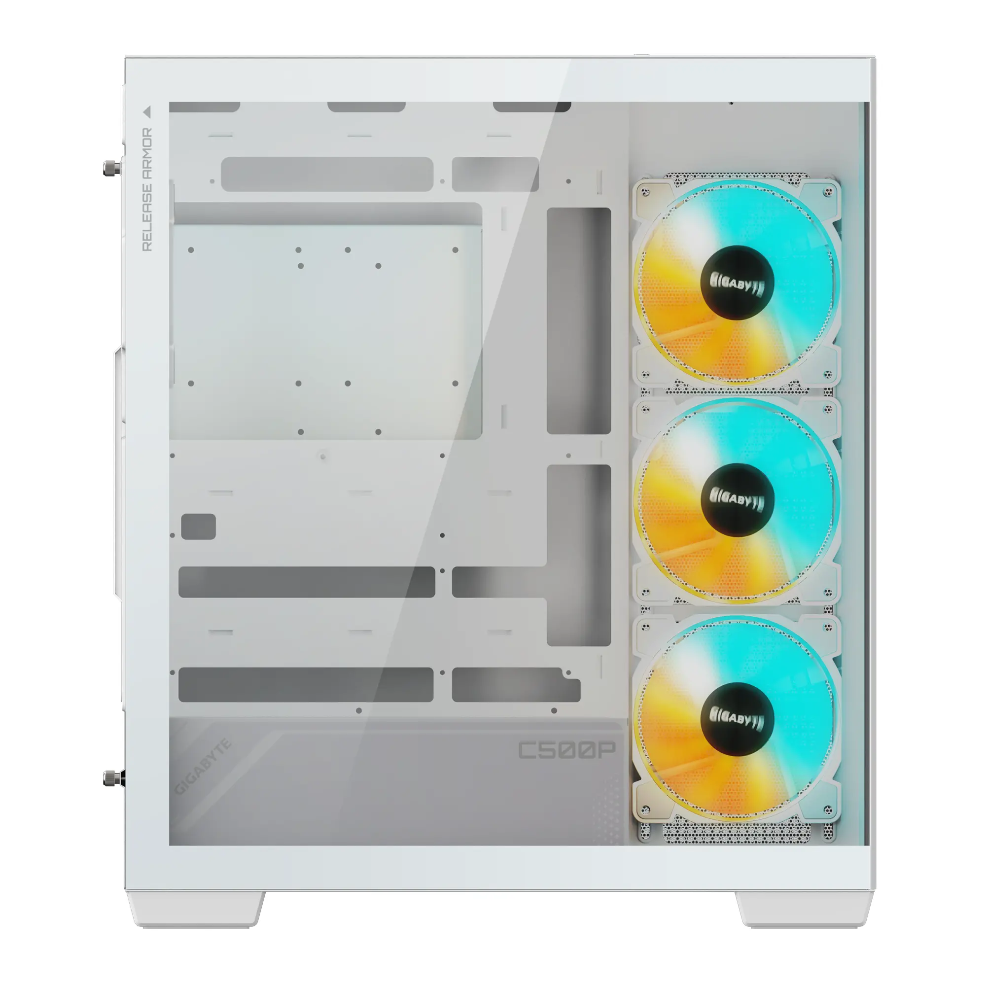 Obudowa Gigabyte C500 Panoramic Stealth Ice Biały