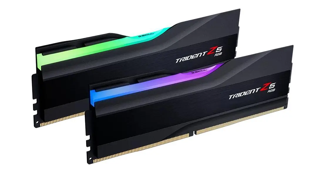 Pamięć RAM G.Skill Trident Z5 RGB DDR5 64GB (2 x 32GB) 6000 CL30 Czarny