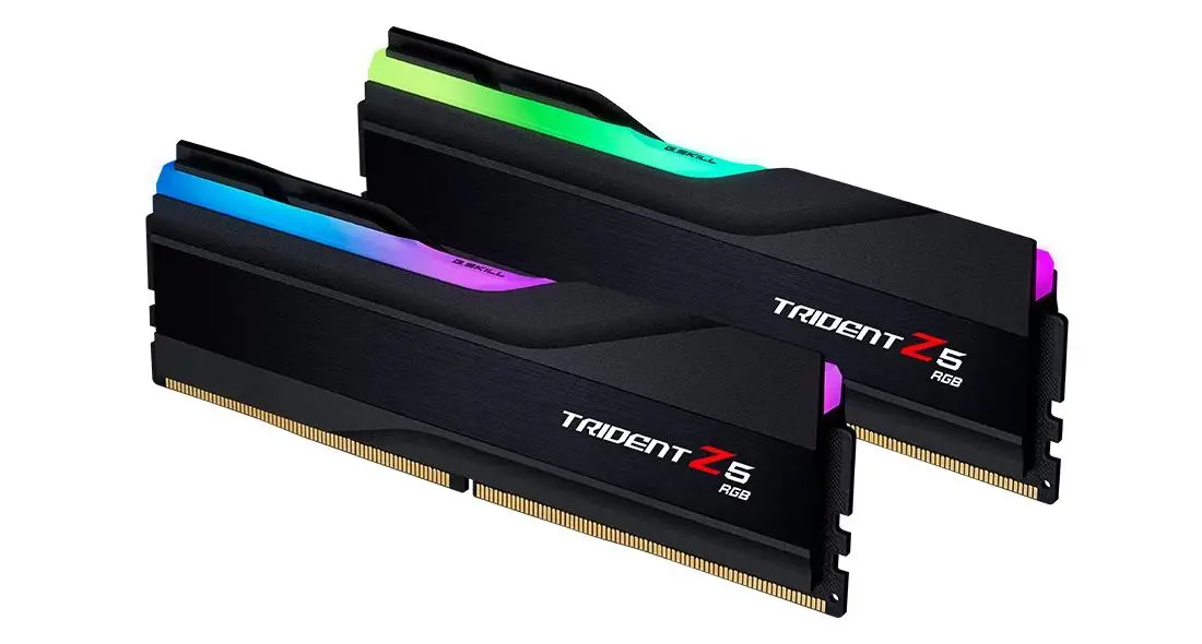 Pamięć RAM G.Skill Trident Z5 RGB DDR5 64GB (2 x 32GB) 6000 CL30 Czarny
