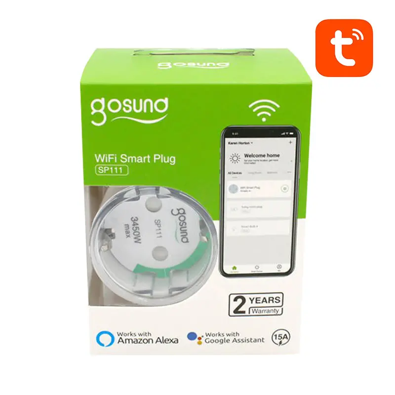 Smart plug Gosund SP111 3680W 2szt