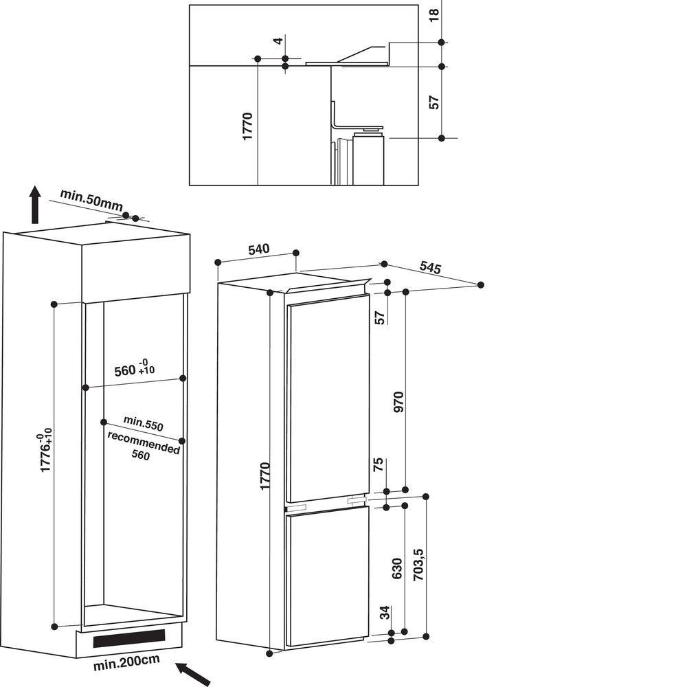 Lodówka Indesit B 18 A1 D/I