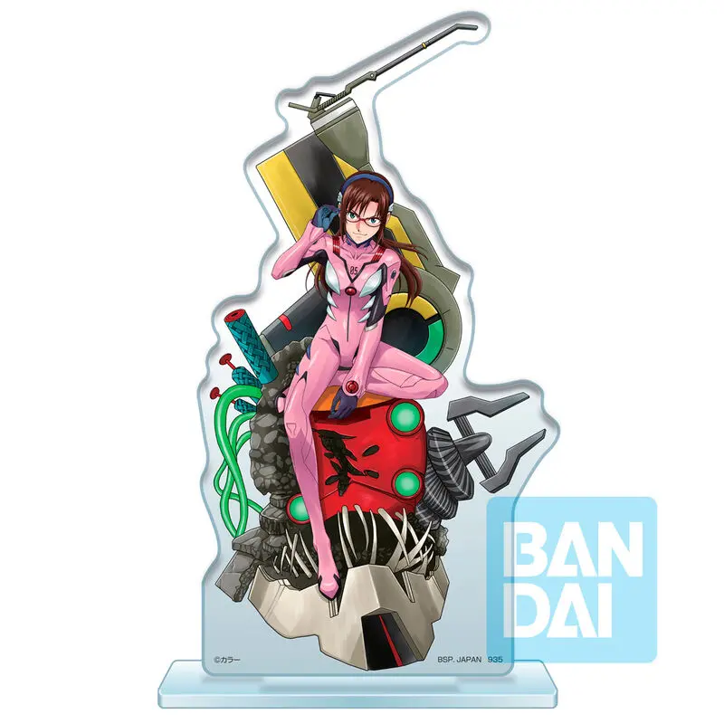 Figurka Banpresto Chibansho Evangelion - Acrylic Stand - Mari Makinami (Operation Started!)