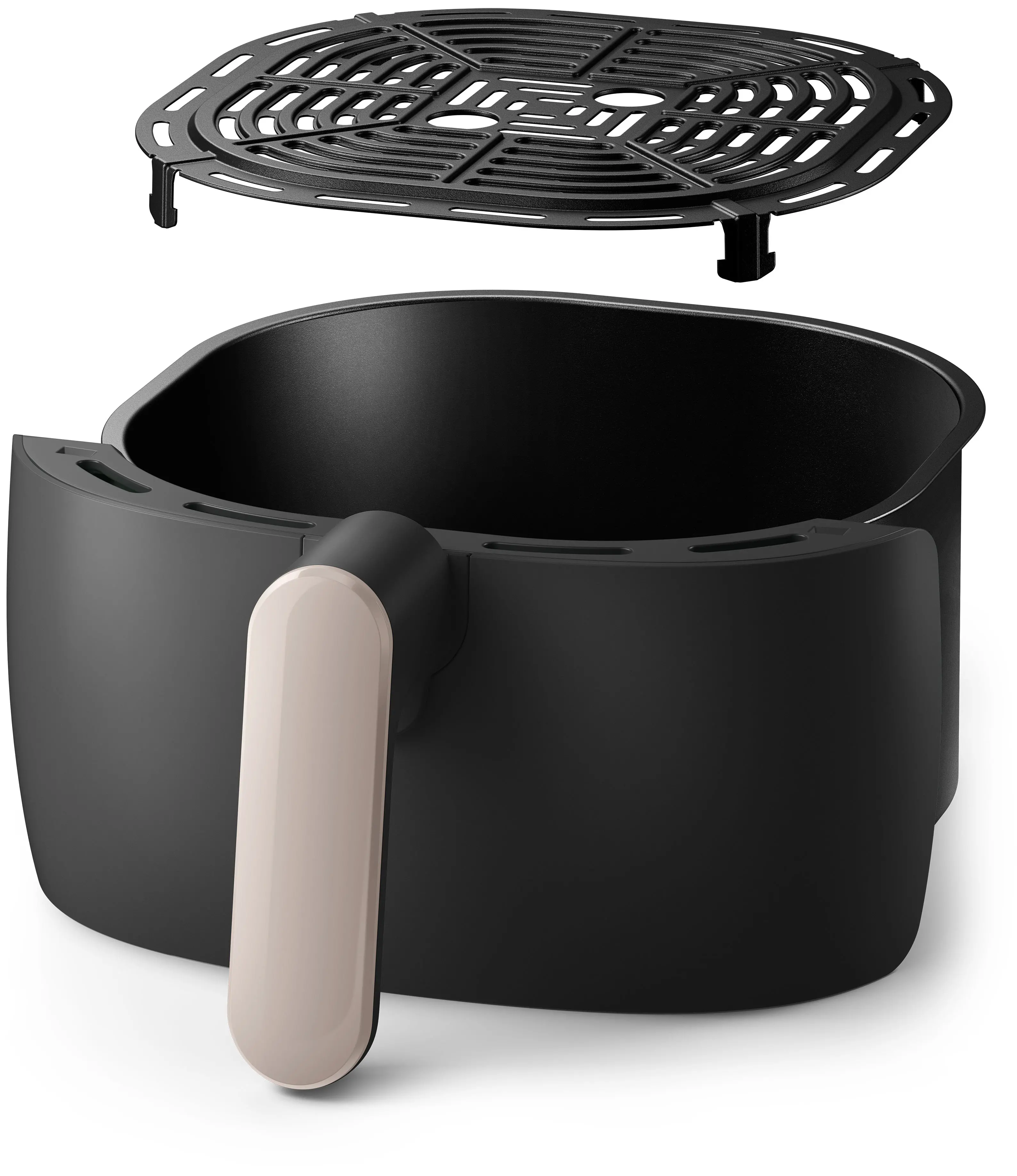 Frytkownica beztłuszczowa Philips Ovi Mini HD9100/80 1500W 3,7l Aplikacja mobilna