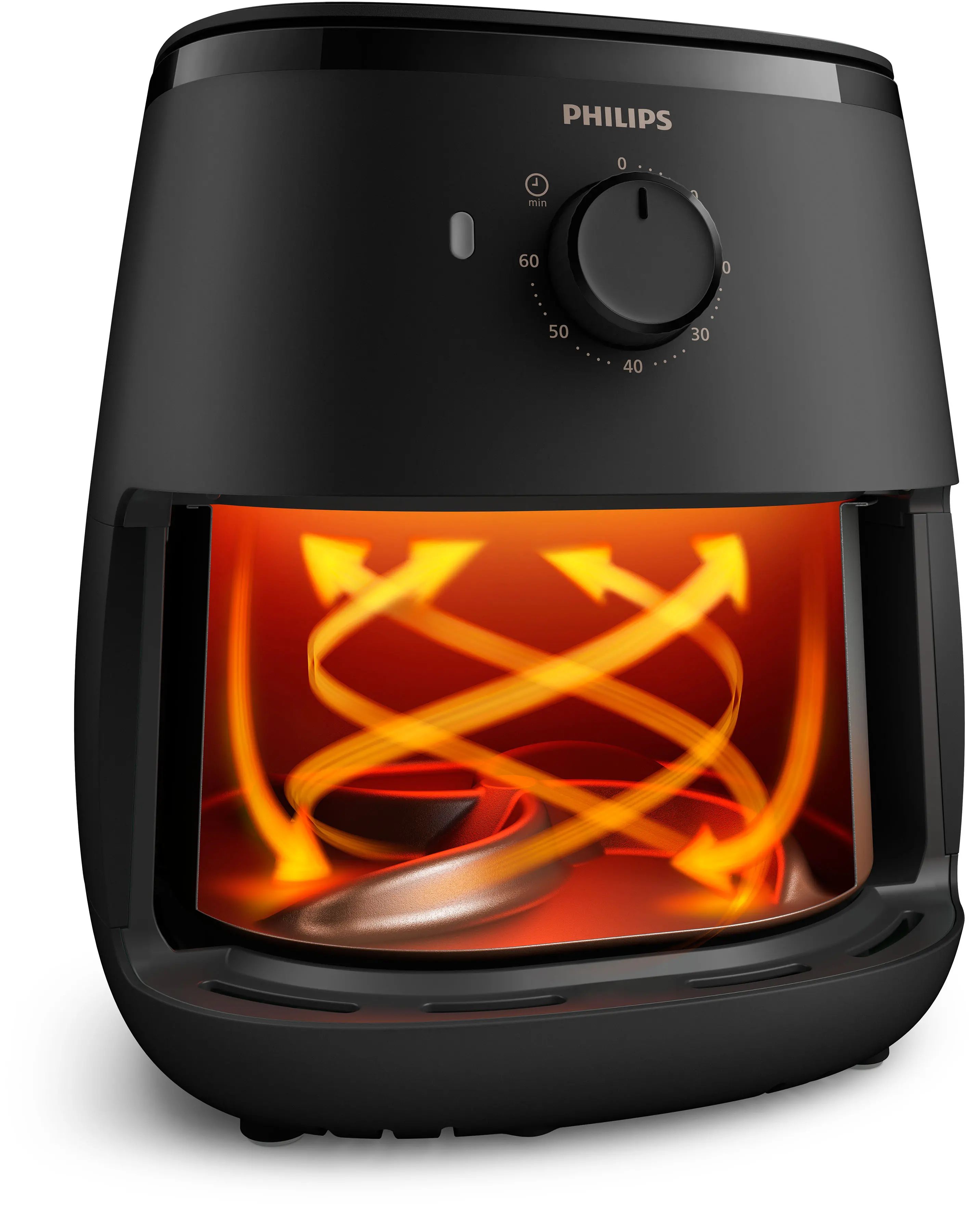 Frytkownica beztłuszczowa Philips Ovi Mini HD9100/80 1500W 3,7l Aplikacja mobilna