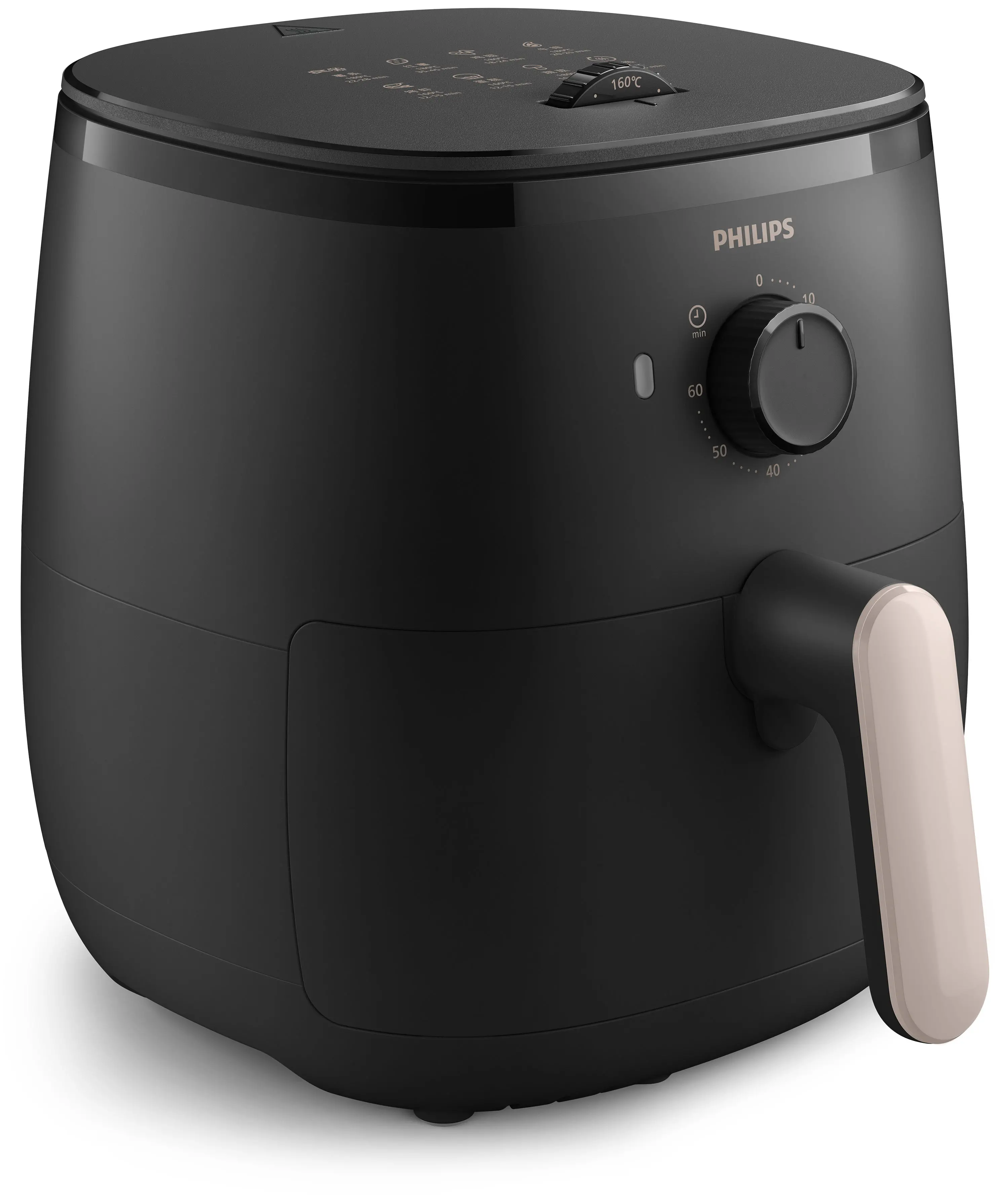 Frytkownica beztłuszczowa Philips Ovi Mini HD9100/80 1500W 3,7l Aplikacja mobilna